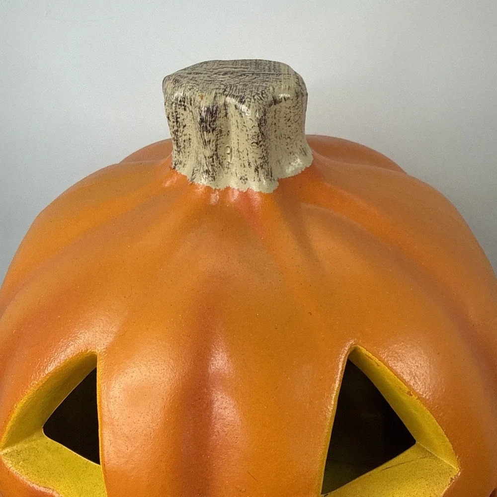 VTG Halloween Light Up Pumpkin The Paper Magic Group Inc Jack O‎ Lantern 1998